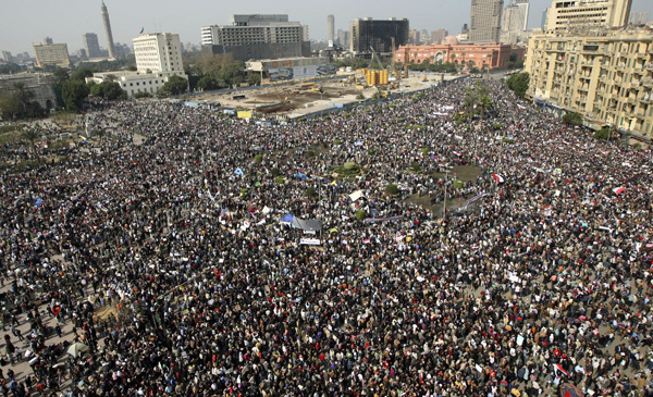 Tahrir Square, Cairo, February 11, 2011