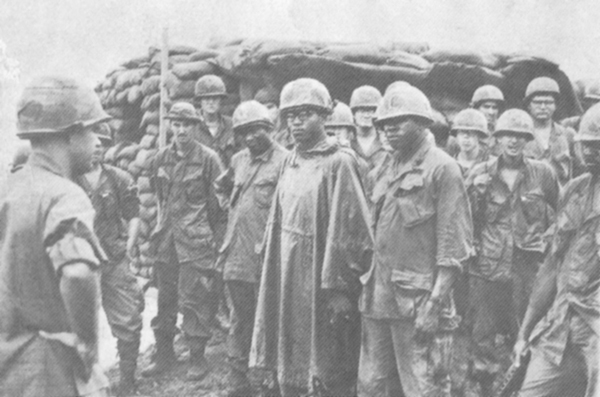 October 1971, Vietnam: Several U.S. soldiers at Firebase Pace  near the Cambodian border refused to undertake a patrol outside the perimeter of the firebase.