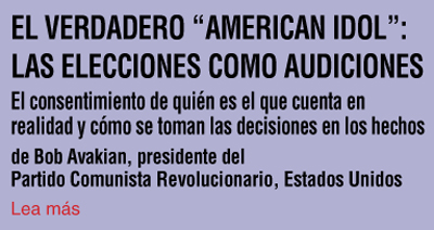 El verdadero 'American Idol': Las elecciones como audiciones El consentimiento de quién es el que cuenta en realidad y cómo se toman las decisiones en los hechos