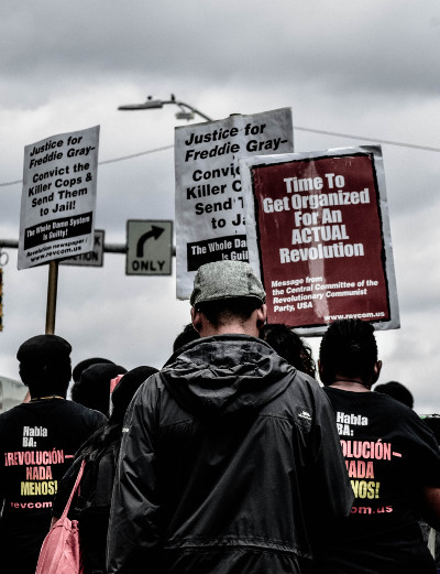 Baltimore, after not-guilty verdict announced in Caesar Goodson trial