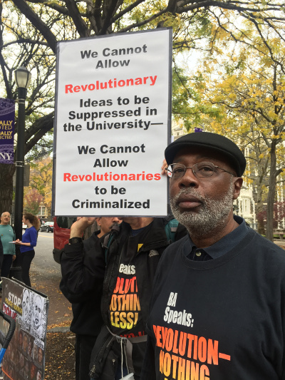 Carl Dix speaking at CCNY, November 3