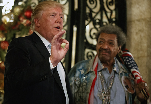 Trump y Don King