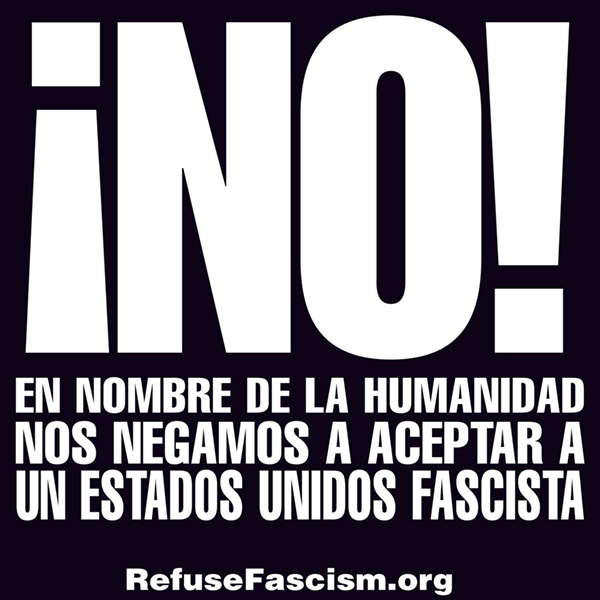 No! RefuseFascism.org