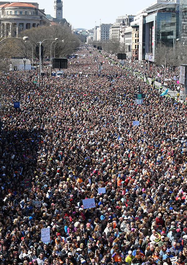 La Marcha por Nuestras Vidas, Washington DC