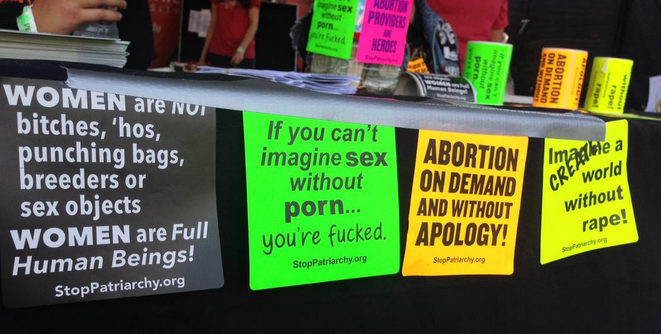 stickers at Warped Tour