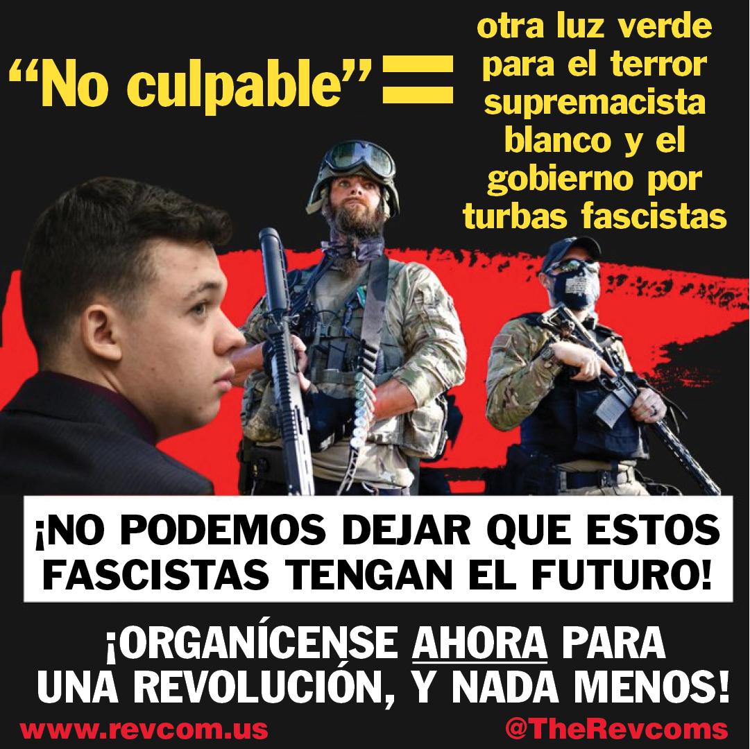 Rittenhouse "Not Guilty": We can't let these fascists have the future!