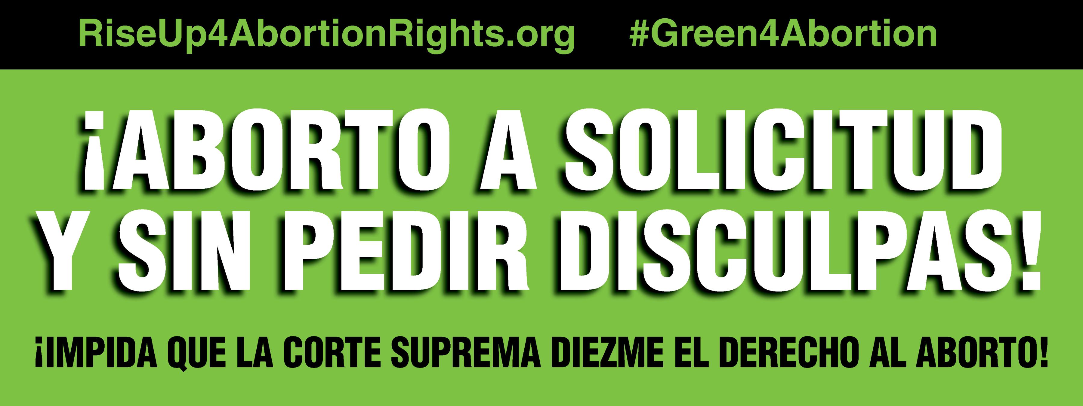 abortion rights banner