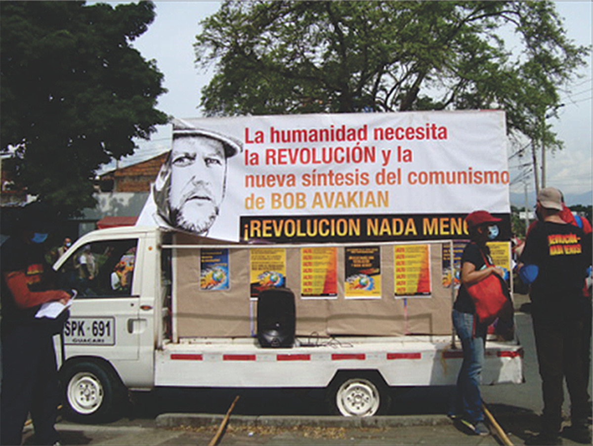 May Day march in Cali, Colombia