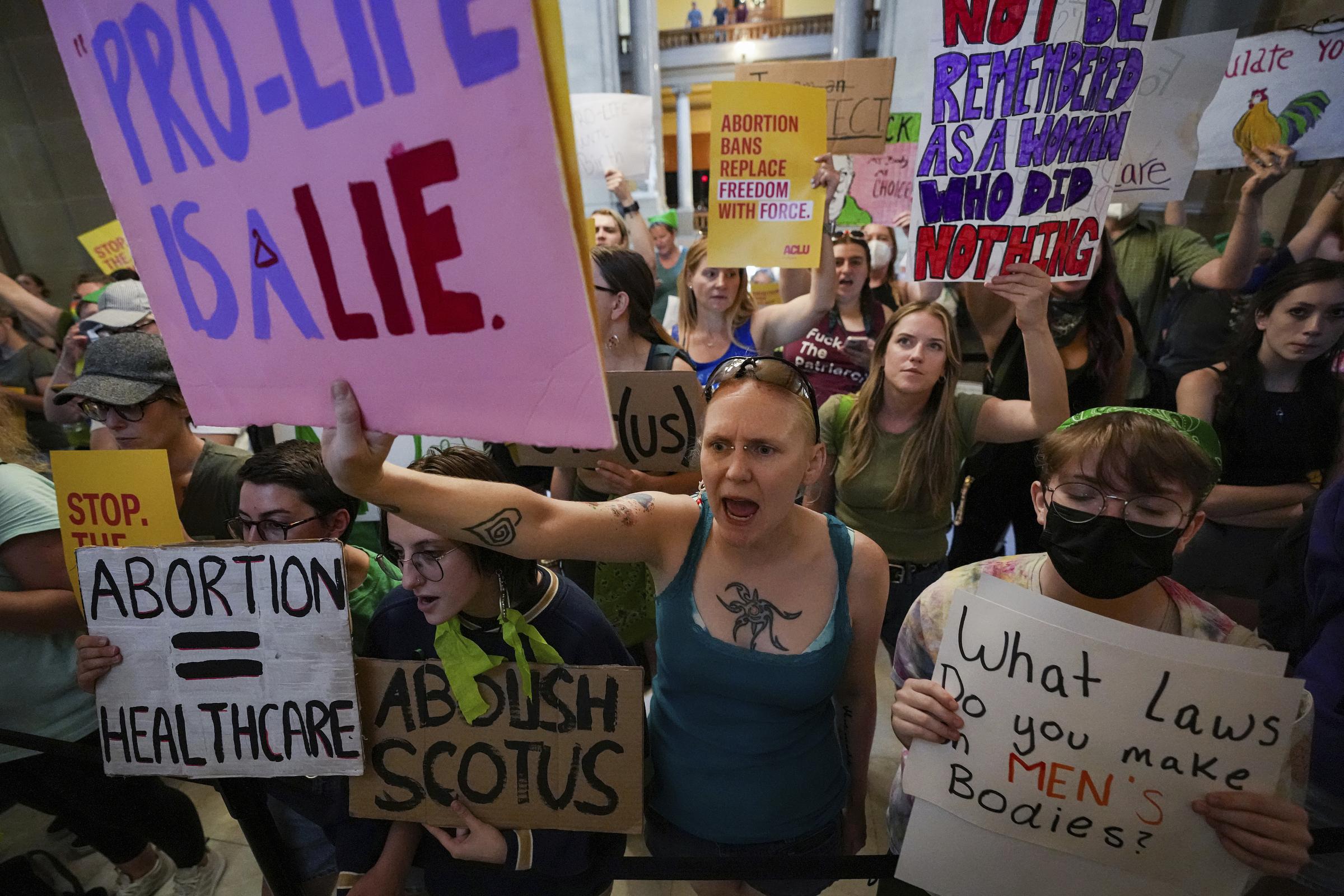 Indiana Abortion ban protest