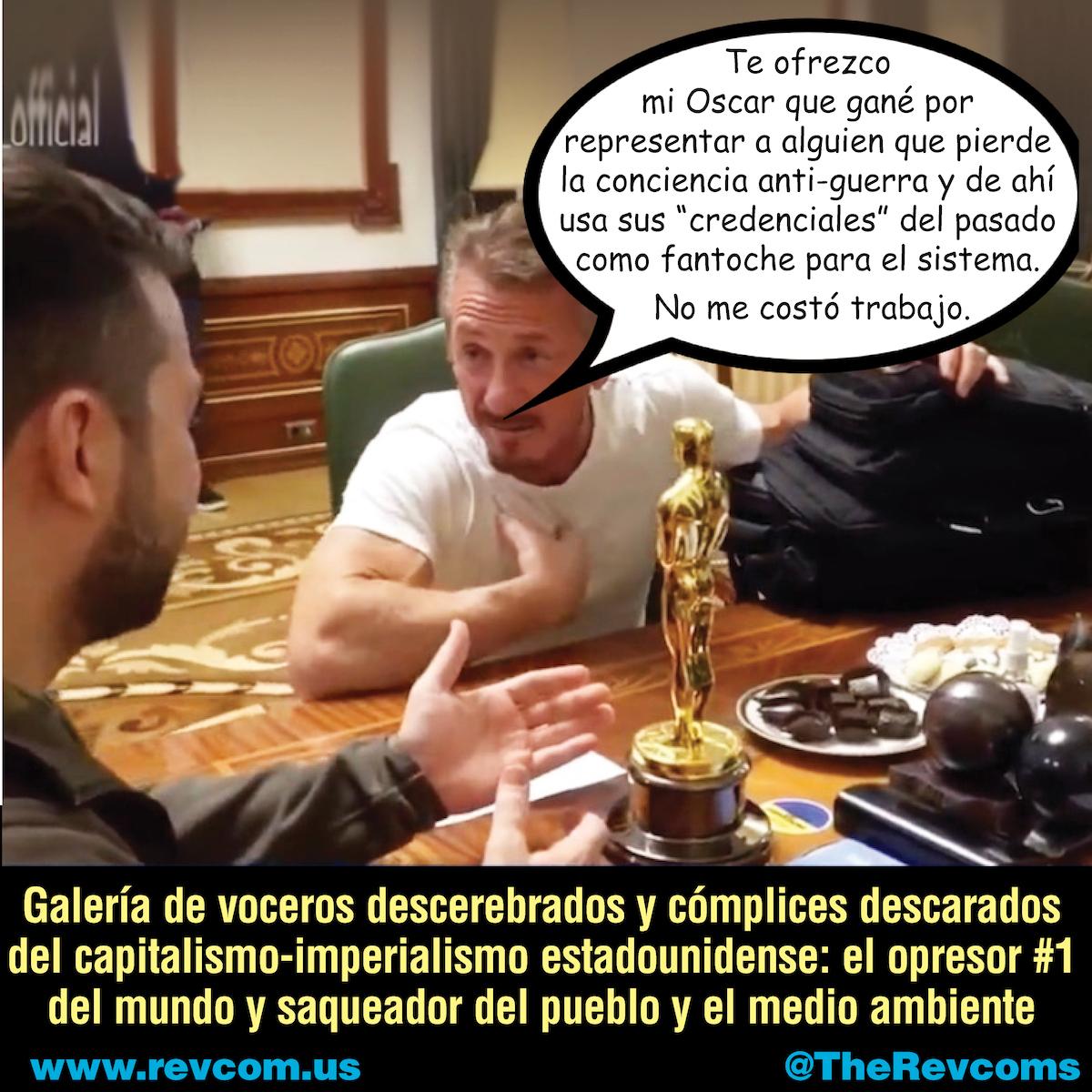 Sean Penn's delirium square meme spanish