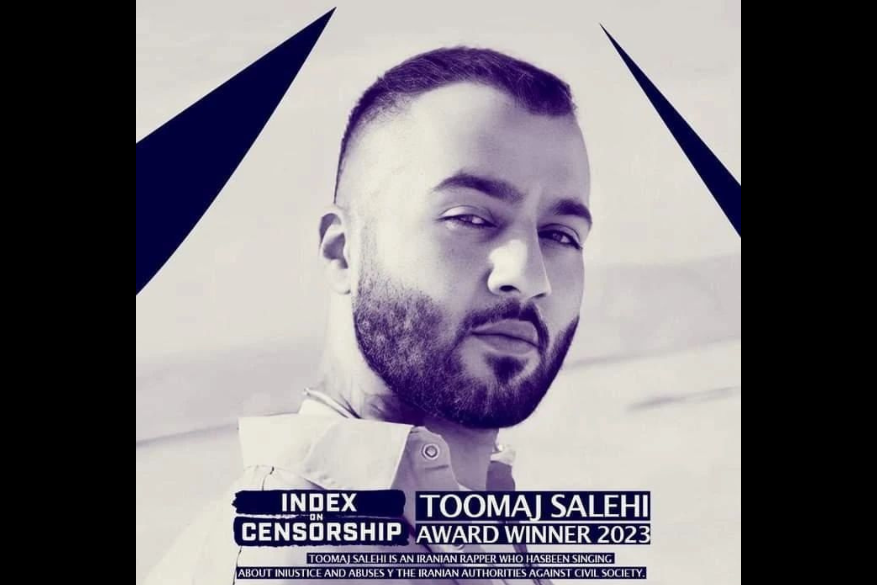 Toomaj Salehi just won the arts category of Index on Censorship’s 2023 Freedom of Expression Awards. Free Toomaj Salehi NOW!
