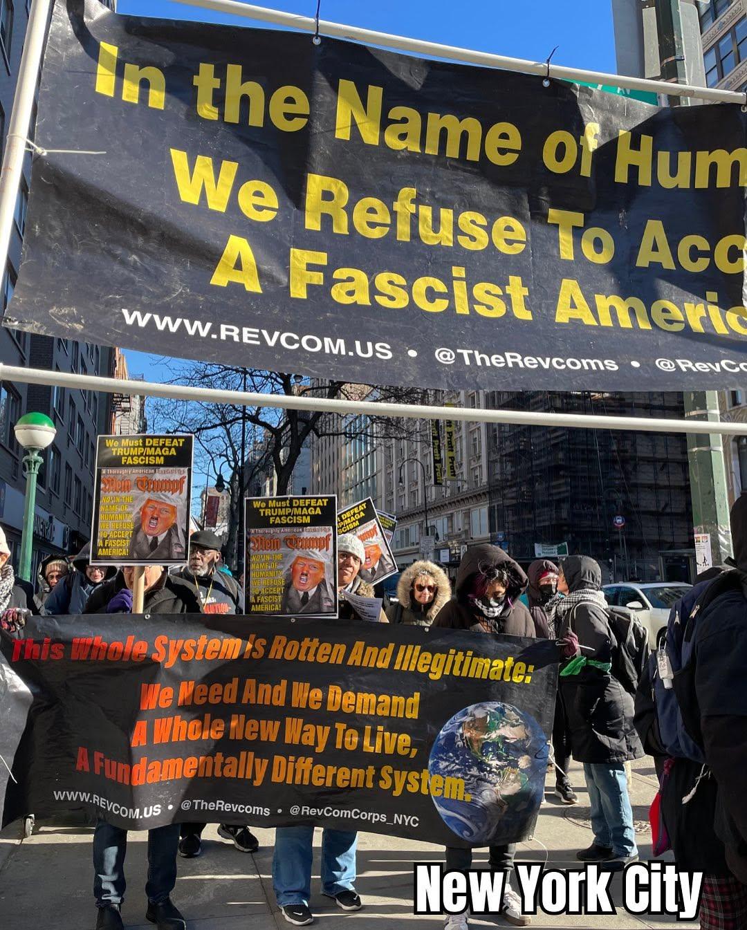 February 1, 2025 New York City, rally and march