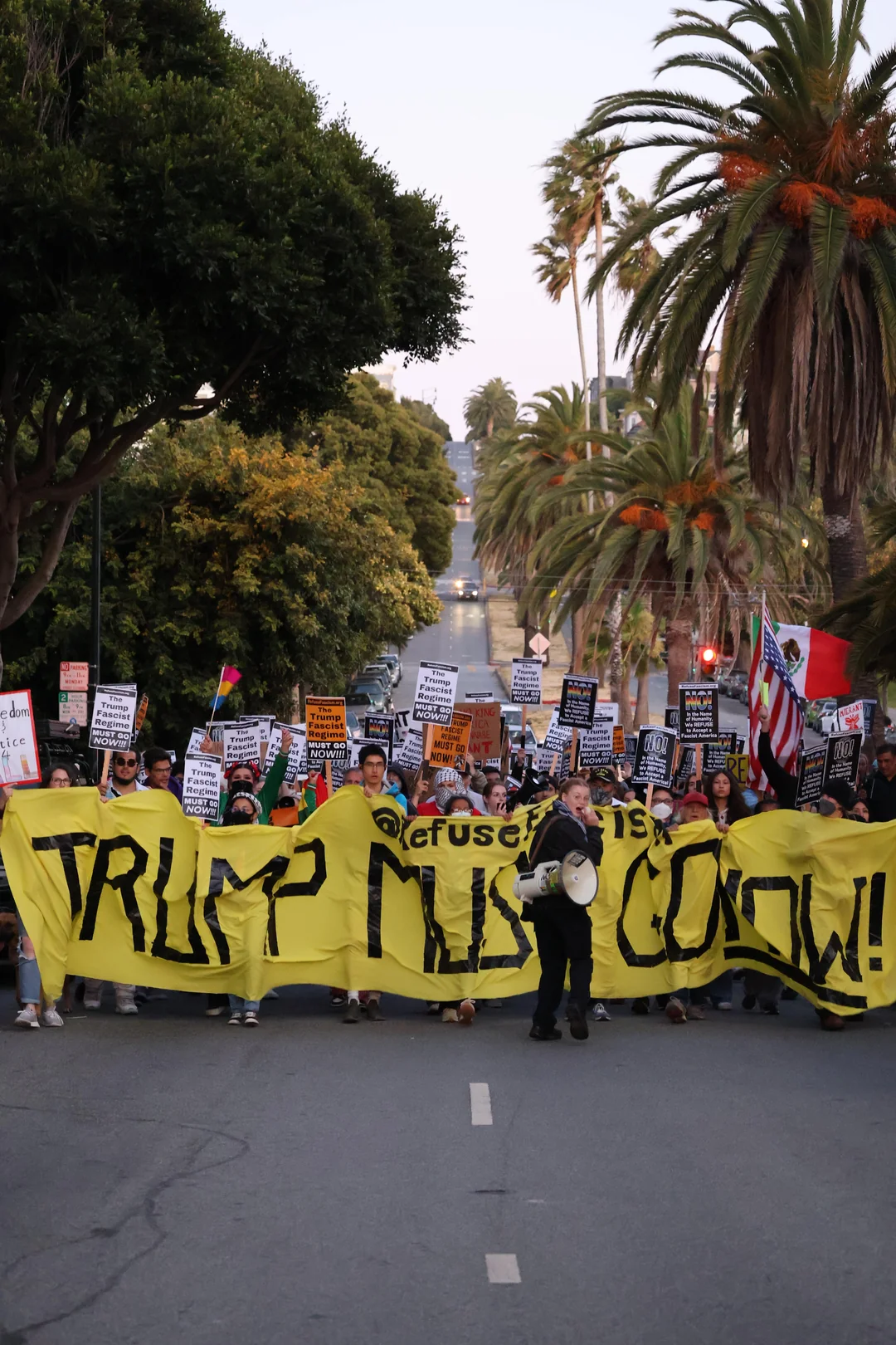 San Francisco July 4, 2025 march.