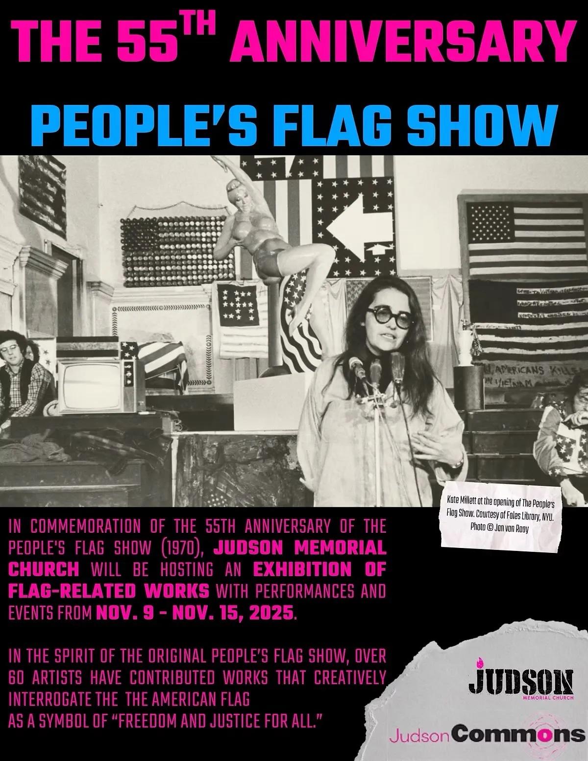 Judson Commons: Peoples' Flag Show