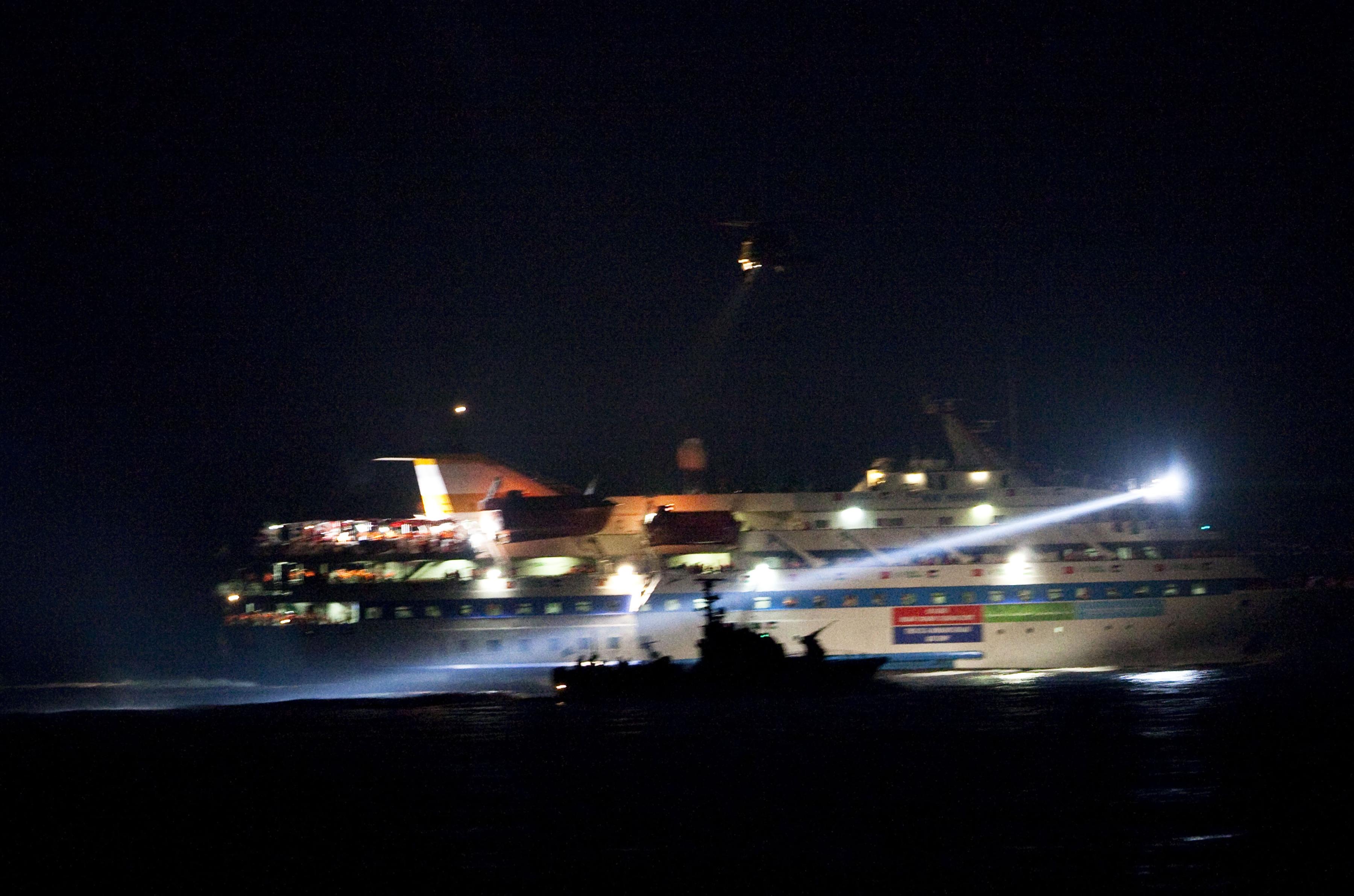 Israeli naval commandos stormed a flotilla of ships carrying aid to the blockaded Gaza Strip, killing at least 10 passengers in the raid, May 31, 2010.