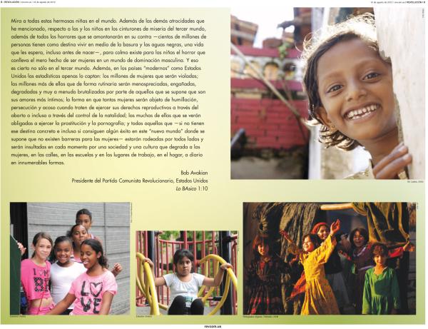 Mira a todas estas hermosas ninas en el mundo...