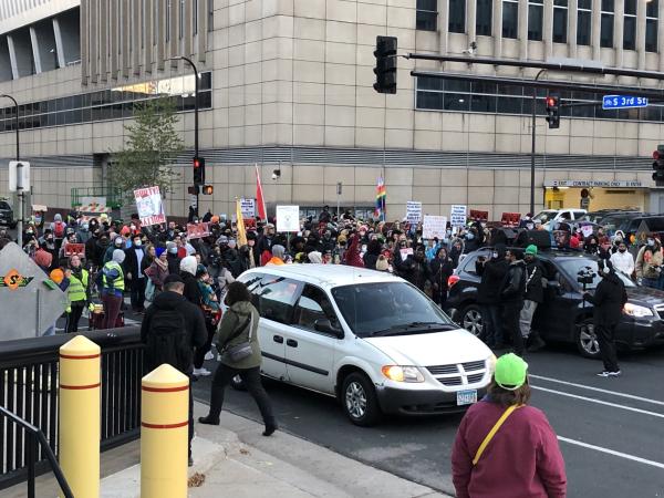 Minneapolis protests Rittenhouse verdict