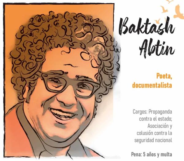 Baktash Abtain Iran political prisoner 