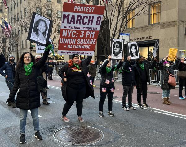 RiseUp4AbortionRights took to the streets in civil disobedience for abortion rights.