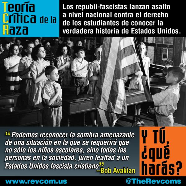 Critical Race Theory - Historical truths vs republic-fascists - Spanish