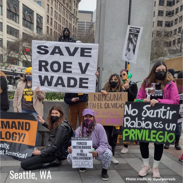 International Women's Day 2022, Seattle, Washington