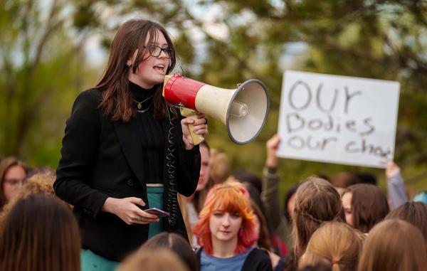 Salt Lake City, Utah high school students walk out