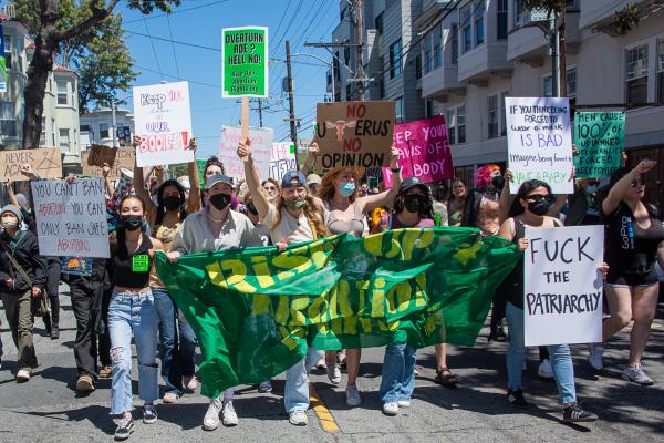 San Francisco RU4AR banner leads march May 14