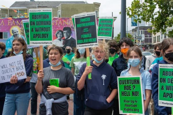 San Francisco rally for abortion rights