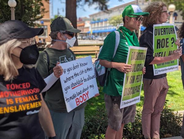 Orange County walkout for abortion rights