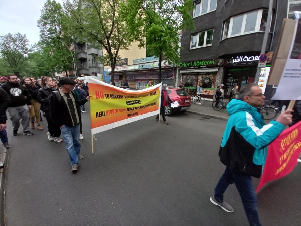 Communist Party of Iran-MLM Banner for May Day 2022