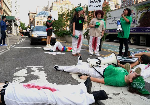 New York City Abortion Rights Blocking Traffic