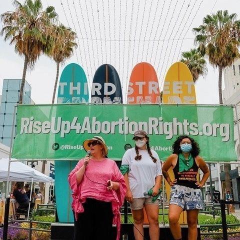 Santa Monica RU4AR protest 