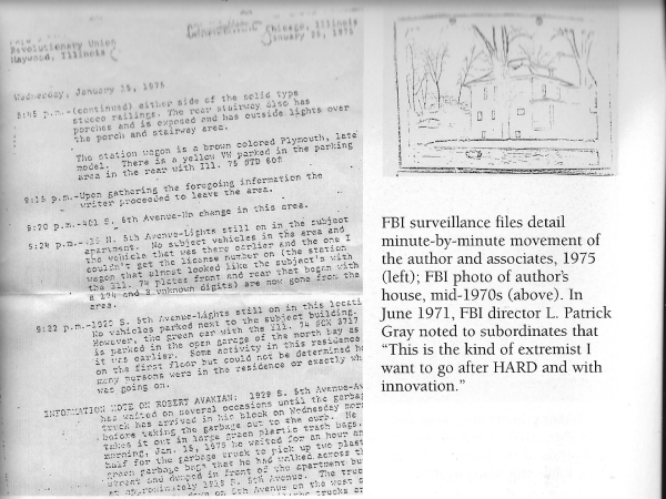 FBI surveillance files on Bob Avakian.