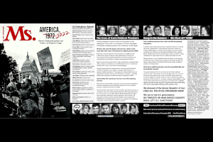 Ms. Magazine's 50th Anniversary edition Publish Iran Appeal