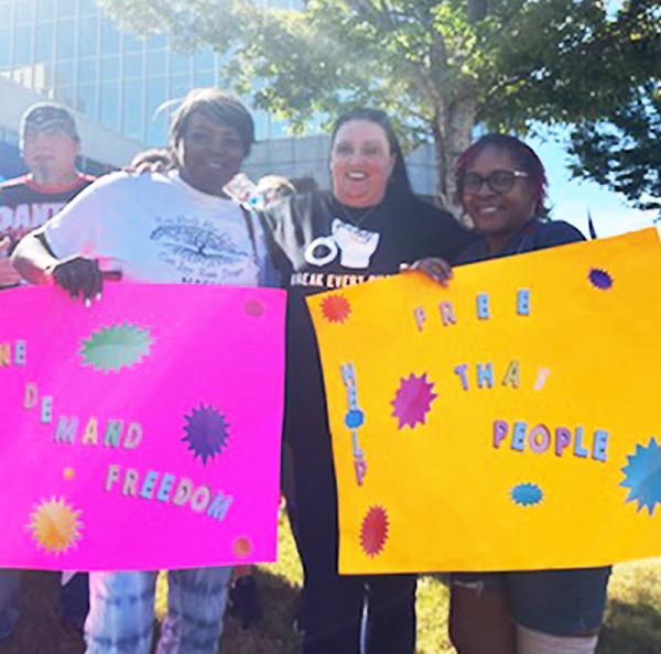 September 2022, Alabama rally for striking prisoners 5