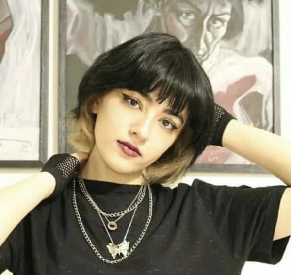 Nika Shakarami, 16-year-old from Tehran who burned her hijab in a protest for Mahsa Amini, then was chased and beaten to death by armed security forces.