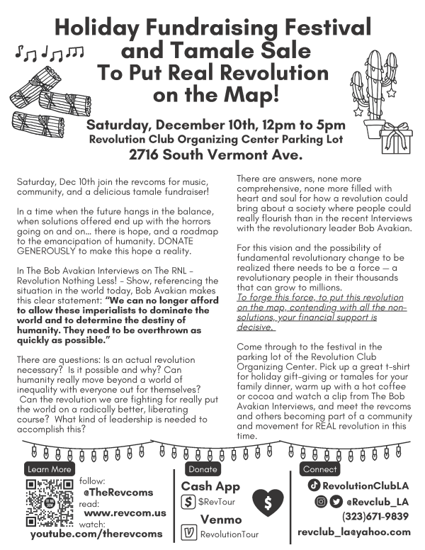 December 10, 2022 Los Angeles Fundraising Festival