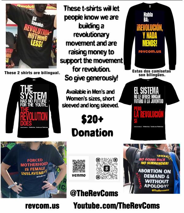 T-shirts for Fund Drive