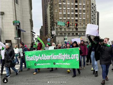 Philadelphia, 50th anniversary of Roe v Wade