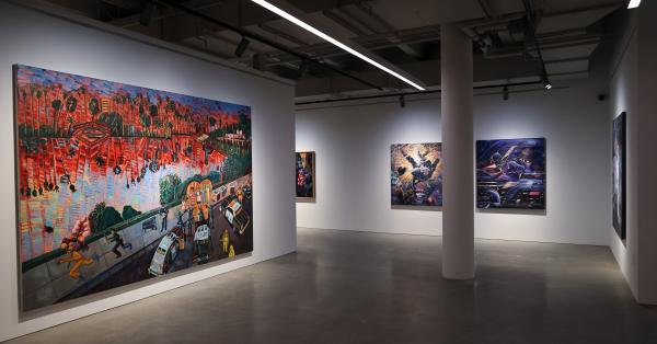 Gallery at the Cheech Marin Center for Chicano Art & Culture in Riverside, California.