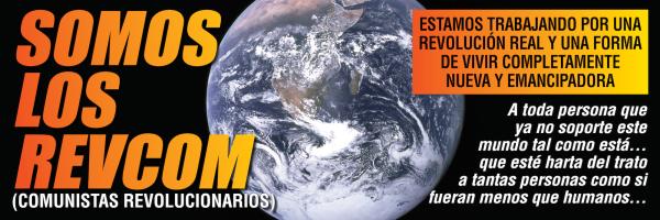 Revcoms Mayday Broadsheet LANDSCAPE spanish