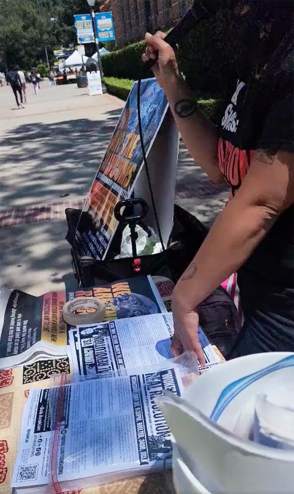 Los Angeles: building for Sunsara Taylor's woke lunacy talk at UCLA.