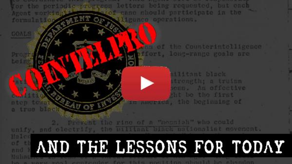 Cointelpro and Lessons for Today