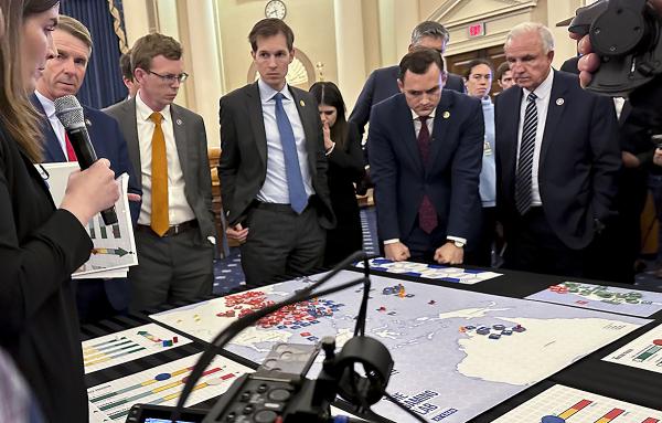 Washington, Congress, Taiwan wargame, April 21, 2023.