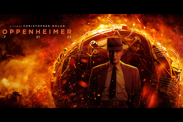See the “Oppenheimer” film, go to showings to open discussion and debate about what future for humanity.