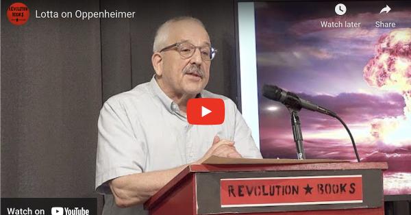 Raymond Lotta speaking