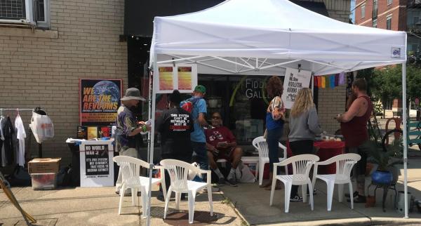 Cleveland fundraising table
