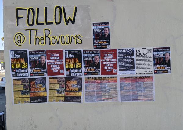 LA RevComs saturate Firestone, August 12, 2023.