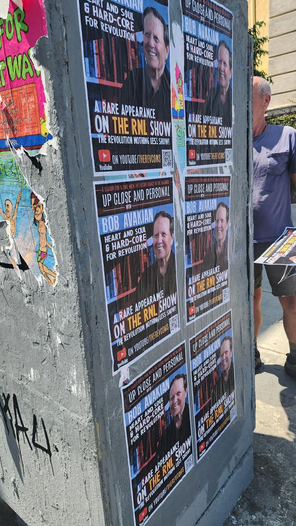 LA RevComs saturate Echo Park, August 12, 2023.