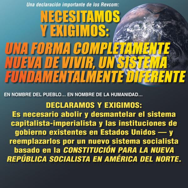 square homepage banner We Need We Demand spanish